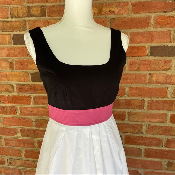 Spring Sun Dress size 3/4 Maurice’s black sleeveless fitted bodice floral skirt - Picture 11 of 11